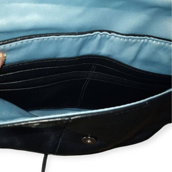 Coach Kristin Black Leather Small Crossbody Bag NWOT - Picture 8 of 12